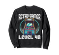 80S Arcade Nostalgia Pixel Art Video Sweatshirt - Unique Graphic Men Women - T-Shirt, Sweatshirt, Hoodie