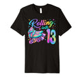 Roller Skates Birthday Skating Party T-Shirt - Minimalist Print Unisex - T-Shirt, Sweatshirt, Hoodie