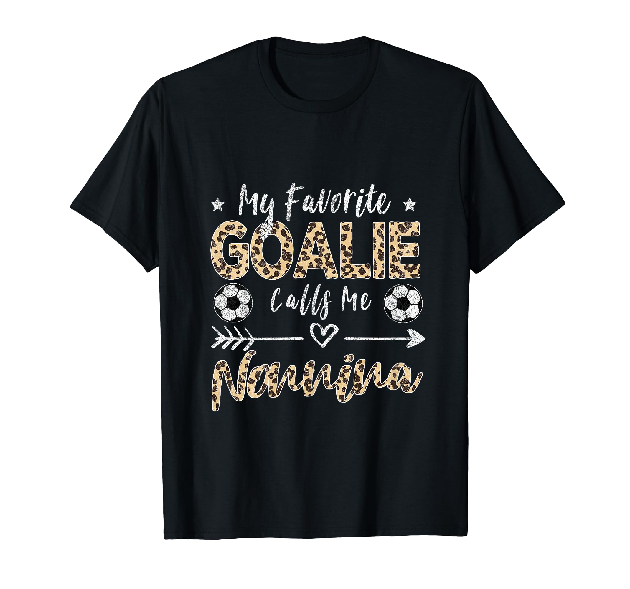 My Favorite Goalie Calls Me Nonnina T-Shirt - Minimalist Print Unisex - T-Shirt, Sweatshirt, Hoodie