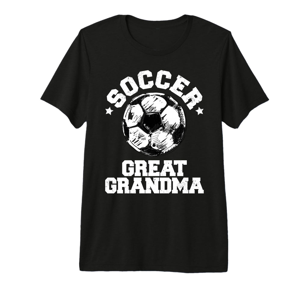 Soccer Great Grandma Soccer Ball T-Shirt - Trendy Graphic for Adults - T-Shirt, Sweatshirt, Hoodie