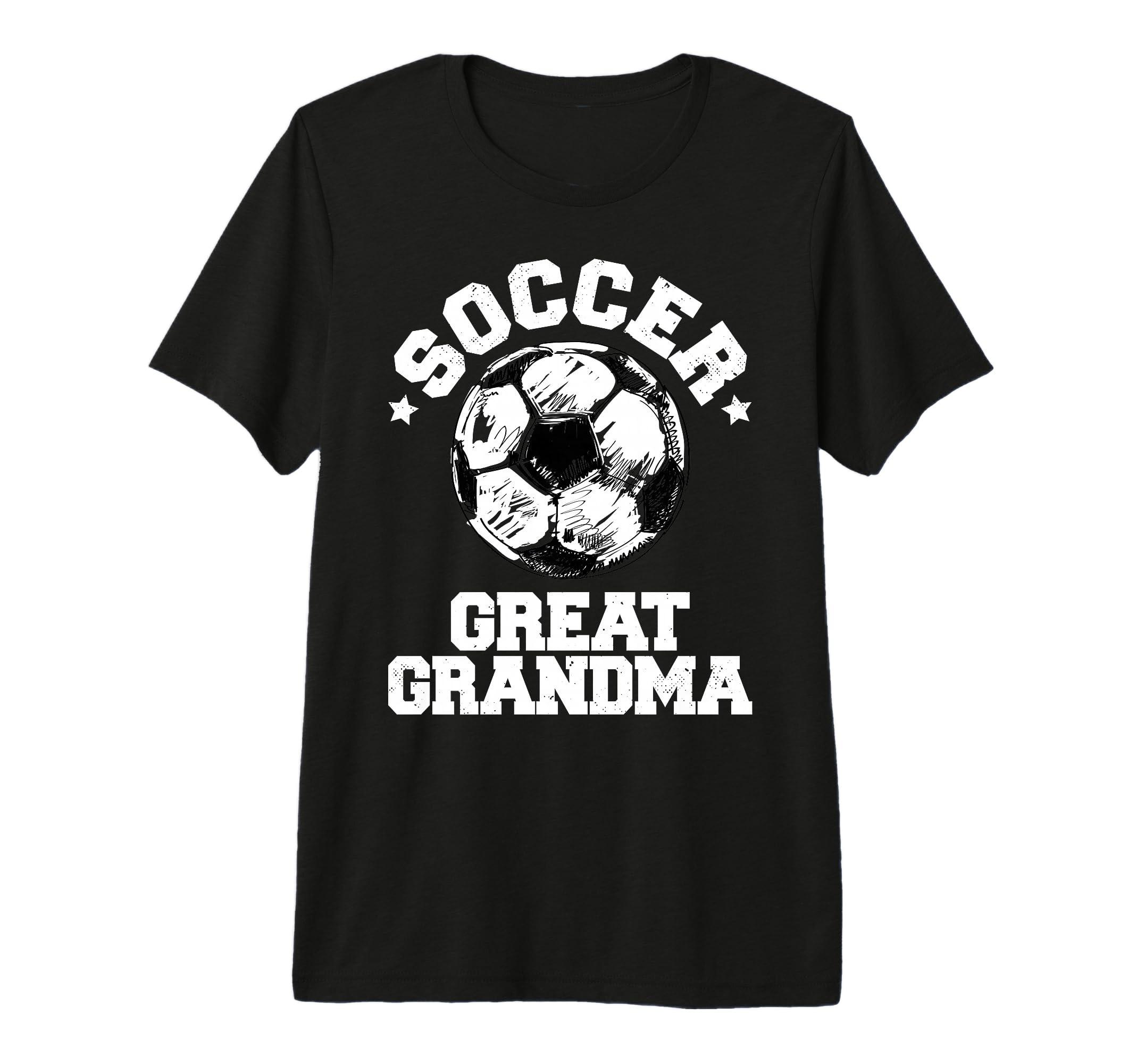 Soccer Great Grandma Soccer Ball T-Shirt - Trendy Graphic for Adults - T-Shirt, Sweatshirt, Hoodie