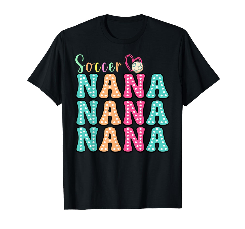 Soccer Grandma Nana Gigi Polka T-Shirt - Casual Everyday Wear Men Women - T-Shirt, Sweatshirt, Hoodie