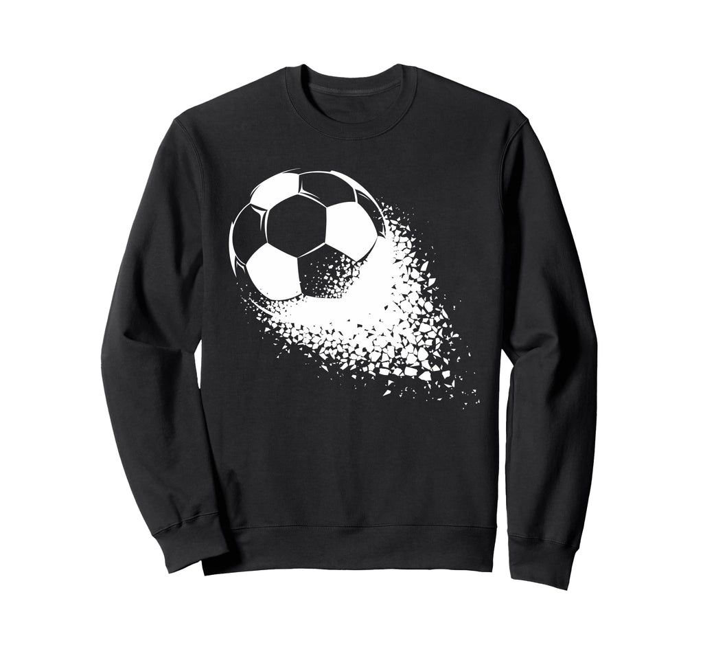 Soccer Silhouette Soccer Player Sweatshirt - Trendy Graphic Men Women - T-Shirt, Sweatshirt, Hoodie