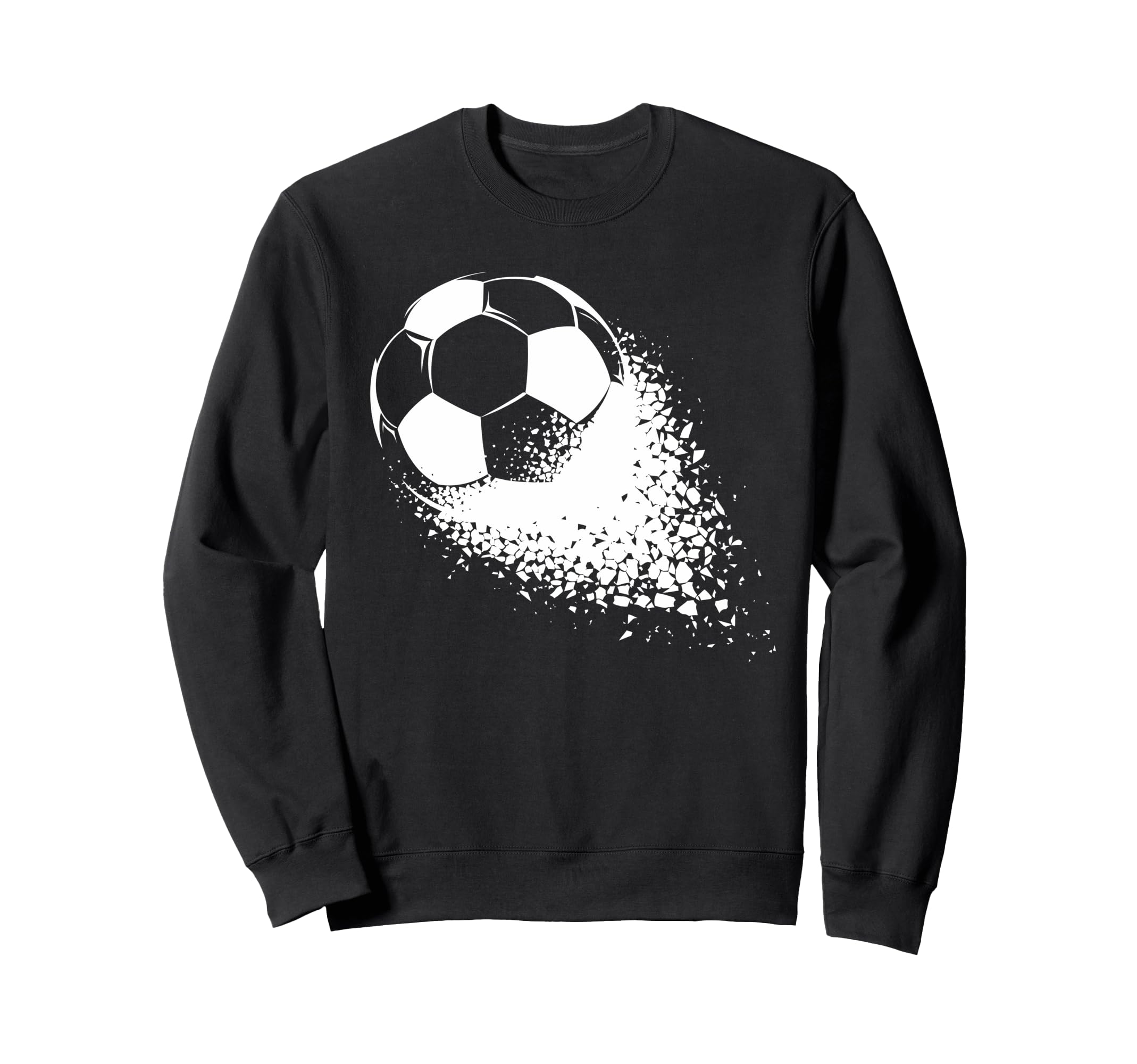 Soccer Silhouette Soccer Player Sweatshirt - Trendy Graphic Men Women - T-Shirt, Sweatshirt, Hoodie