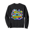 Colorful Hip Hop Cassette Tape Sweatshirt - Unique Graphic Men Women - T-Shirt, Sweatshirt, Hoodie