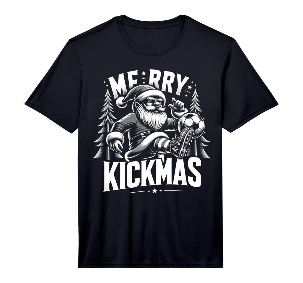 Soccer Gnome Merry Kickmas Soccer T-Shirt - Graphic Print for Adults - T-Shirt, Sweatshirt, Hoodie