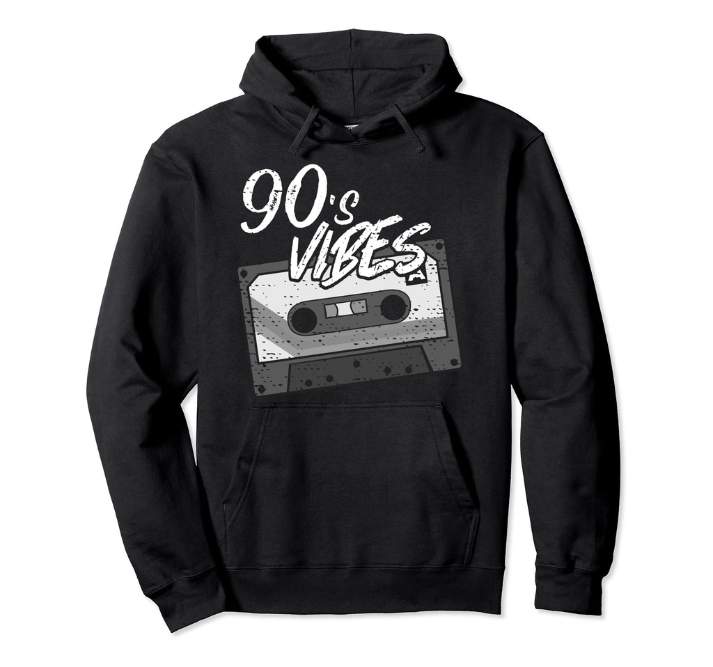 Funny 90S Vibe Party Compact Hoodie - Fun Novelty Design Men Women - T-Shirt, Sweatshirt, Hoodie