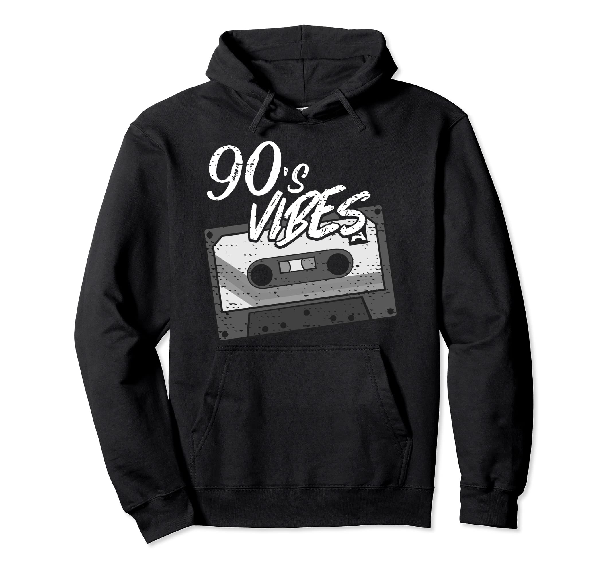 Funny 90S Vibe Party Compact Hoodie - Fun Novelty Design Men Women - T-Shirt, Sweatshirt, Hoodie