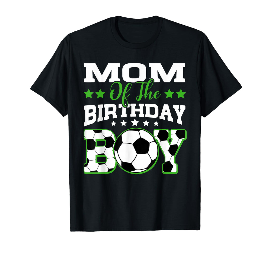 Mom Birthday Soccer Family Matching T-Shirt - Minimalist Print for Adults - T-Shirt, Sweatshirt, Hoodie