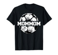 Soccer Mommom Soccer Ball Split T-Shirt - Casual Everyday Wear Men Women - T-Shirt, Sweatshirt, Hoodie
