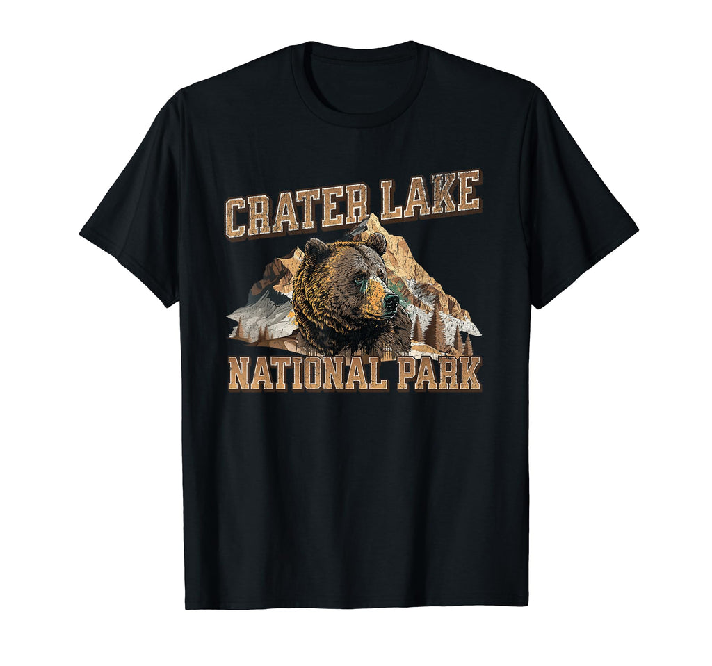 Crater Lake National Park Oregon Usa T-Shirt - Custom Art Print Men Women - T-Shirt, Sweatshirt, Hoodie