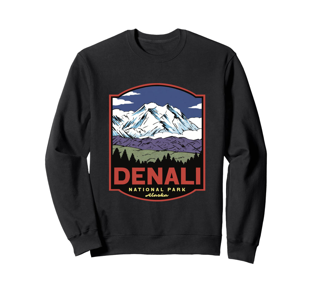 Denali National Park Alaska Sweatshirt - Casual Everyday Wear Unisex - T-Shirt, Sweatshirt, Hoodie