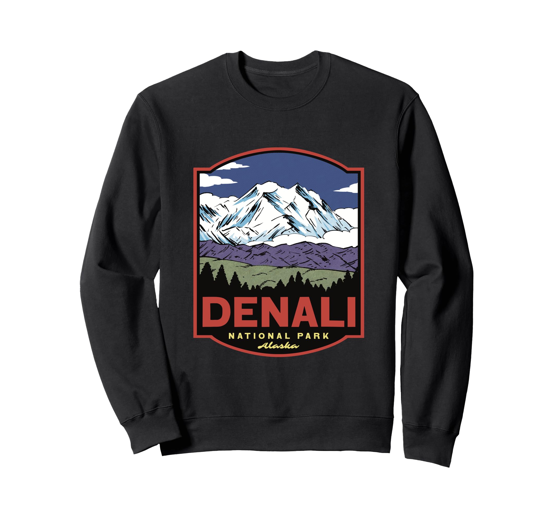 Denali National Park Alaska Sweatshirt - Casual Everyday Wear Unisex - T-Shirt, Sweatshirt, Hoodie