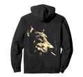 Doberman Smoking Cigarette Grunge Meme Hoodie - Trendy Graphic Men Women - T-Shirt, Sweatshirt, Hoodie