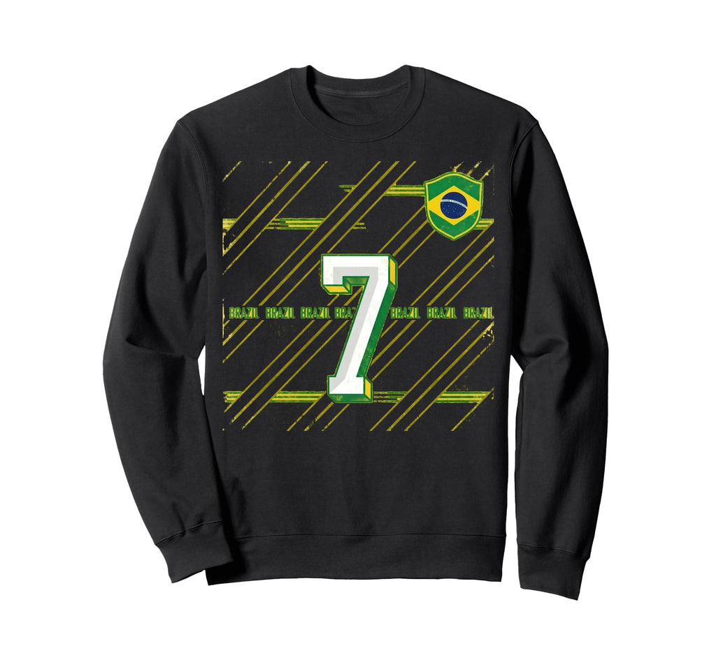 Brazil Gift Flag Brazilian Sweatshirt - Casual Everyday Wear for Adults - T-Shirt, Sweatshirt, Hoodie