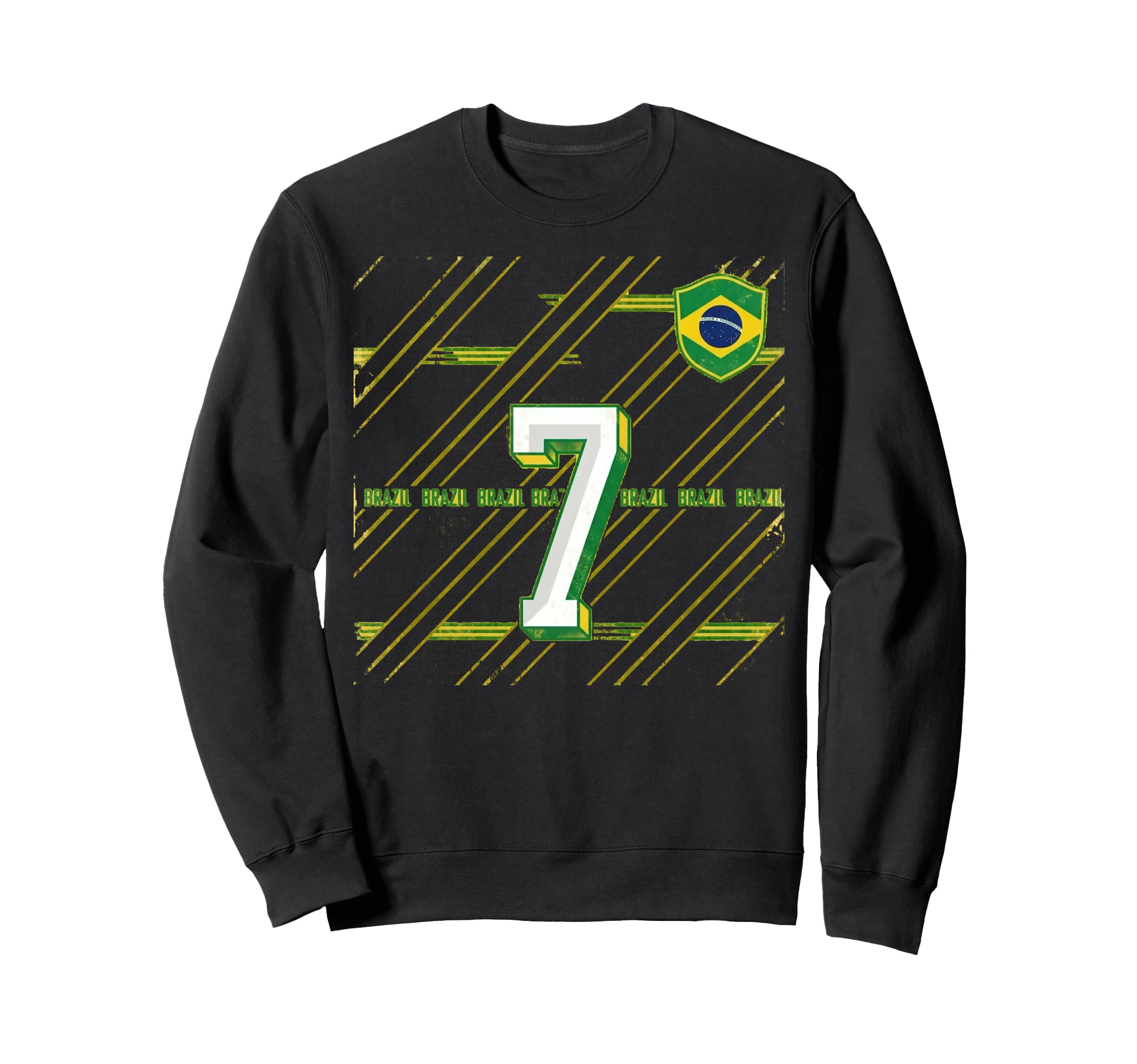 Brazil Gift Flag Brazilian Sweatshirt - Casual Everyday Wear for Adults - T-Shirt, Sweatshirt, Hoodie