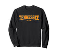 Tn Orange Varsity Tennessee Sweatshirt - Aesthetic Graphic Unisex - T-Shirt, Sweatshirt, Hoodie