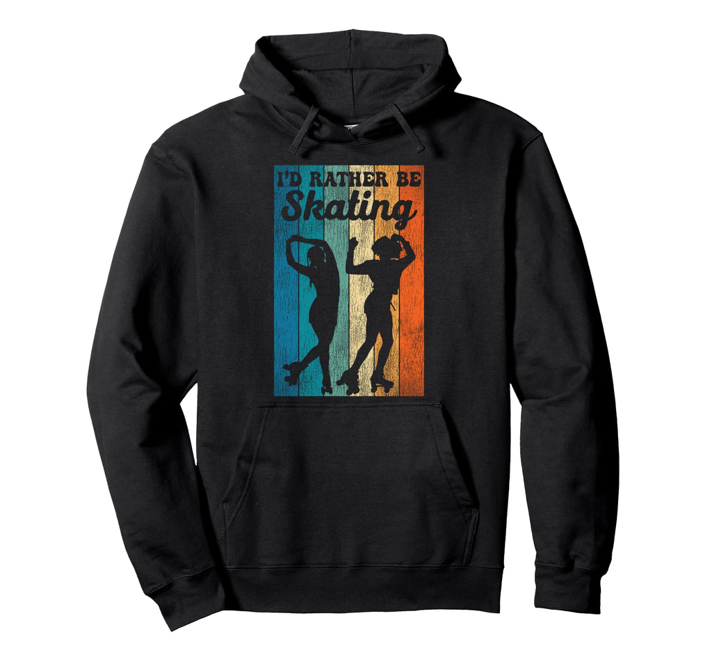 Roller Skating Skate 1970S Hoodie - Aesthetic Graphic Unisex - T-Shirt, Sweatshirt, Hoodie