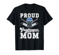 Proud Hockey Goalkeeper Mom Ice Hockey T-Shirt - Graphic Print Unisex - T-Shirt, Sweatshirt, Hoodie