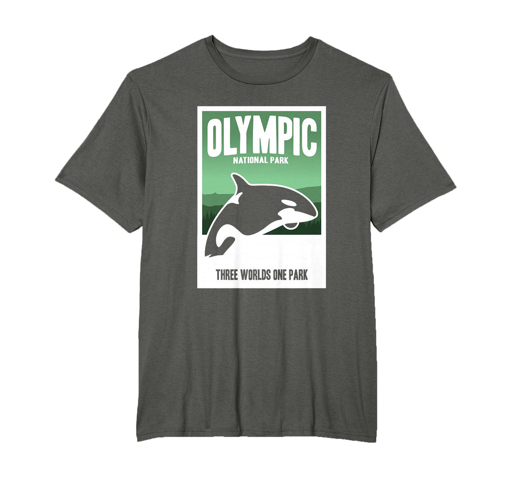 Funny Olympic National Park Orcas T-Shirt - Graphic Print Men Women - T-Shirt, Sweatshirt, Hoodie