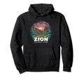 Zion National Park Utah Mount Zion Hoodie - Unique Graphic Men Women - T-Shirt, Sweatshirt, Hoodie
