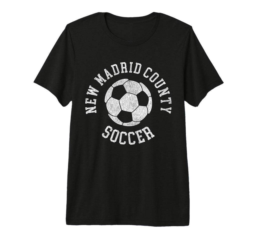 New Madrid County Soccer Distressed T-Shirt - Streetwear Style Men Women - T-Shirt, Sweatshirt, Hoodie