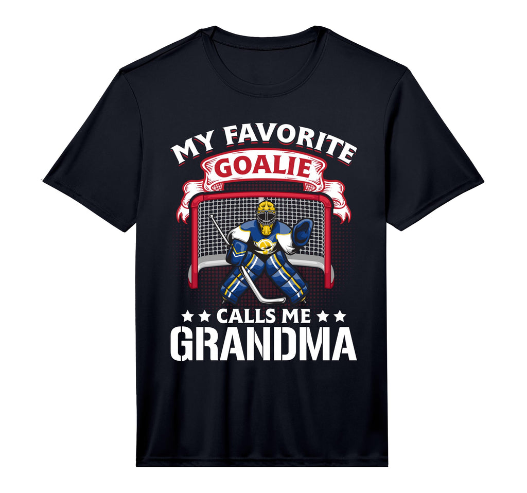 Mens My Favorite Goalie Calls Me T-Shirt - Custom Art Print for Adults - T-Shirt, Sweatshirt, Hoodie