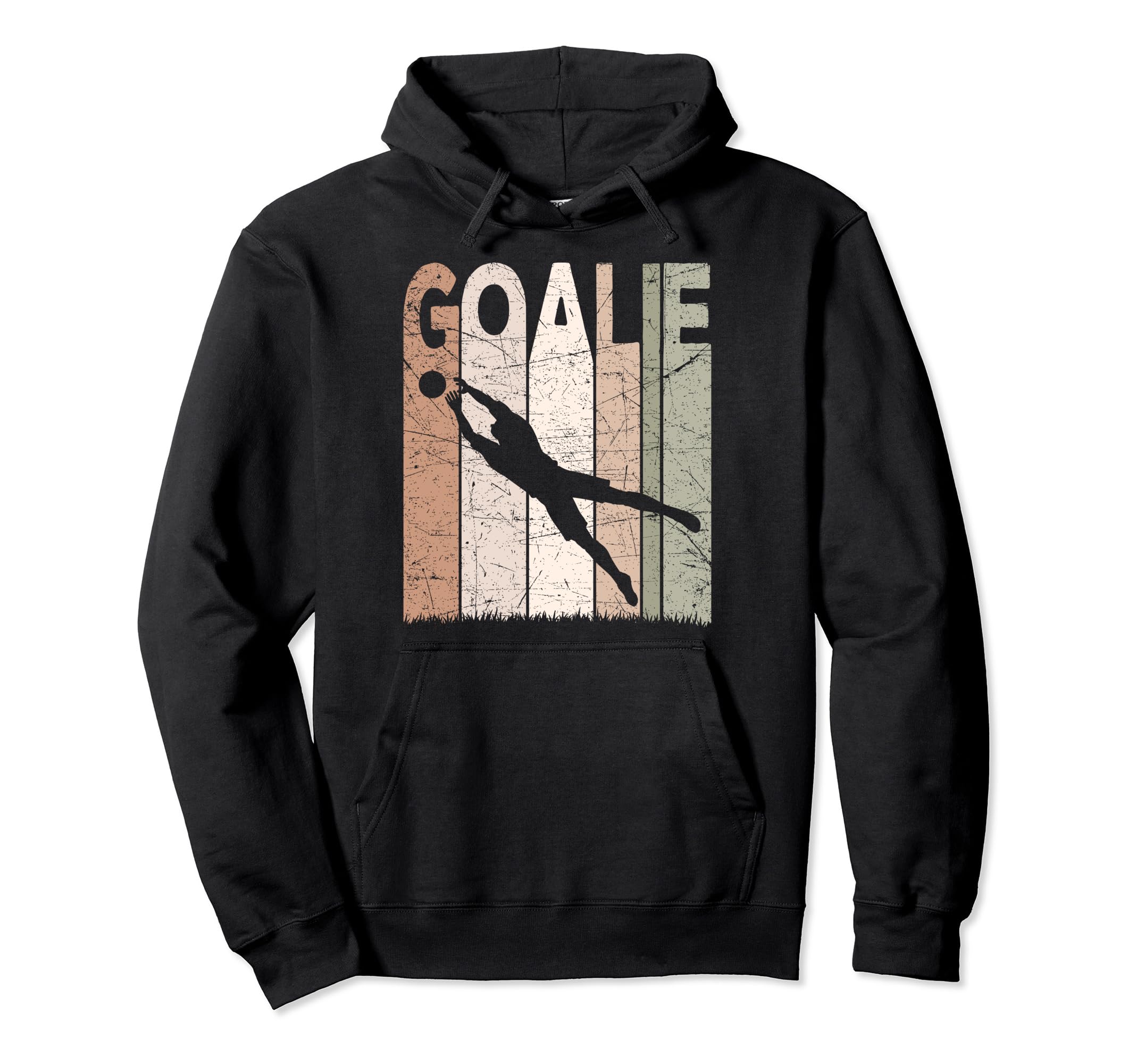 Soccer Goalie Soccer Goalkeeper Hoodie - Minimalist Print for Adults - T-Shirt, Sweatshirt, Hoodie