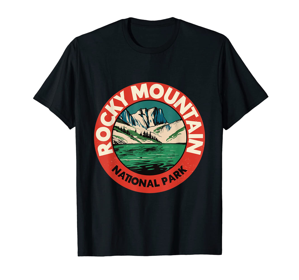 Rocky Mountain National Park T-Shirt - Minimalist Print for Adults - T-Shirt, Sweatshirt, Hoodie