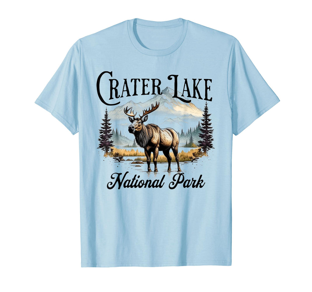Crater Lake National Park Oregon Usa Sweatshirt - Custom Art Print Unisex - T-Shirt, Sweatshirt, Hoodie