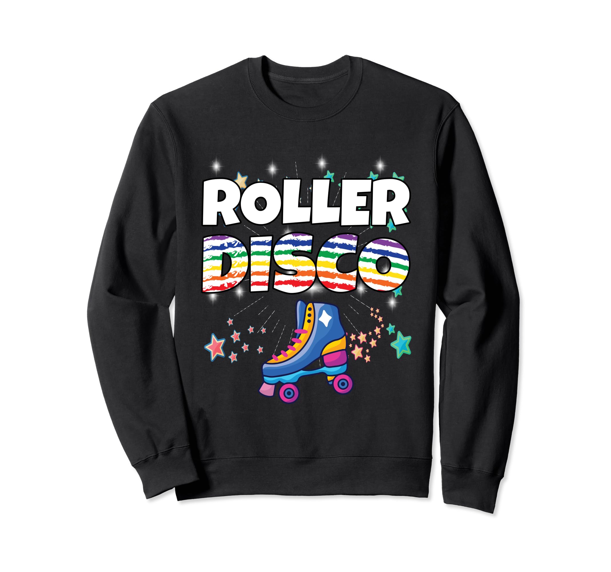 Roller Disco Roller Skates Inline Sweatshirt - Trendy Graphic for Adults - T-Shirt, Sweatshirt, Hoodie