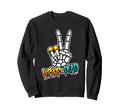 Hip Hop Skeleton Hand Street Art Sweatshirt - Minimalist Print Unisex - T-Shirt, Sweatshirt, Hoodie