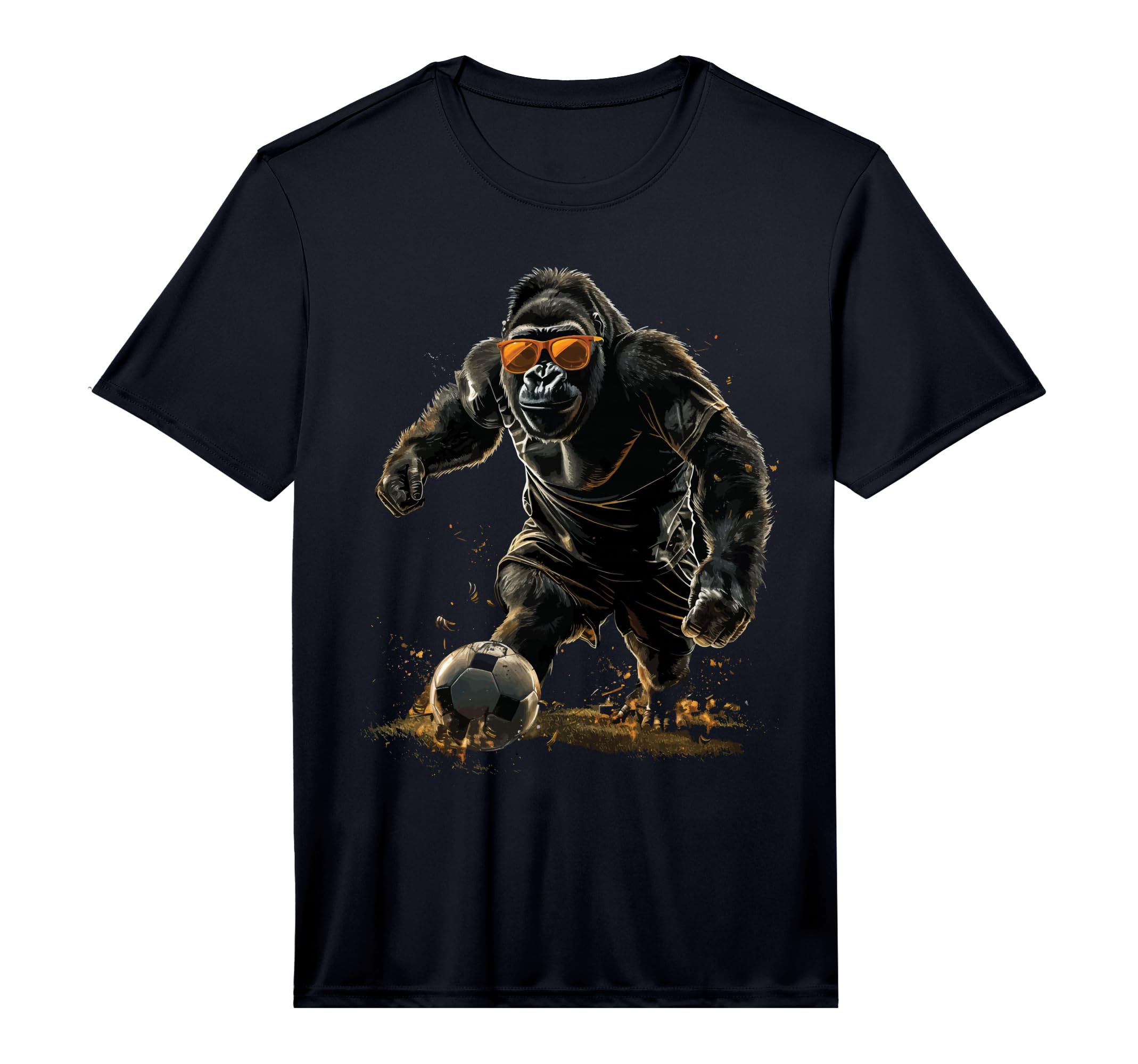 Gorilla Soccer Football Performance T-Shirt - Unique Graphic Unisex - T-Shirt, Sweatshirt, Hoodie
