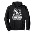 Senior Grandma Class 2026 Soccer Hoodie - Trendy Graphic Men Women - T-Shirt, Sweatshirt, Hoodie