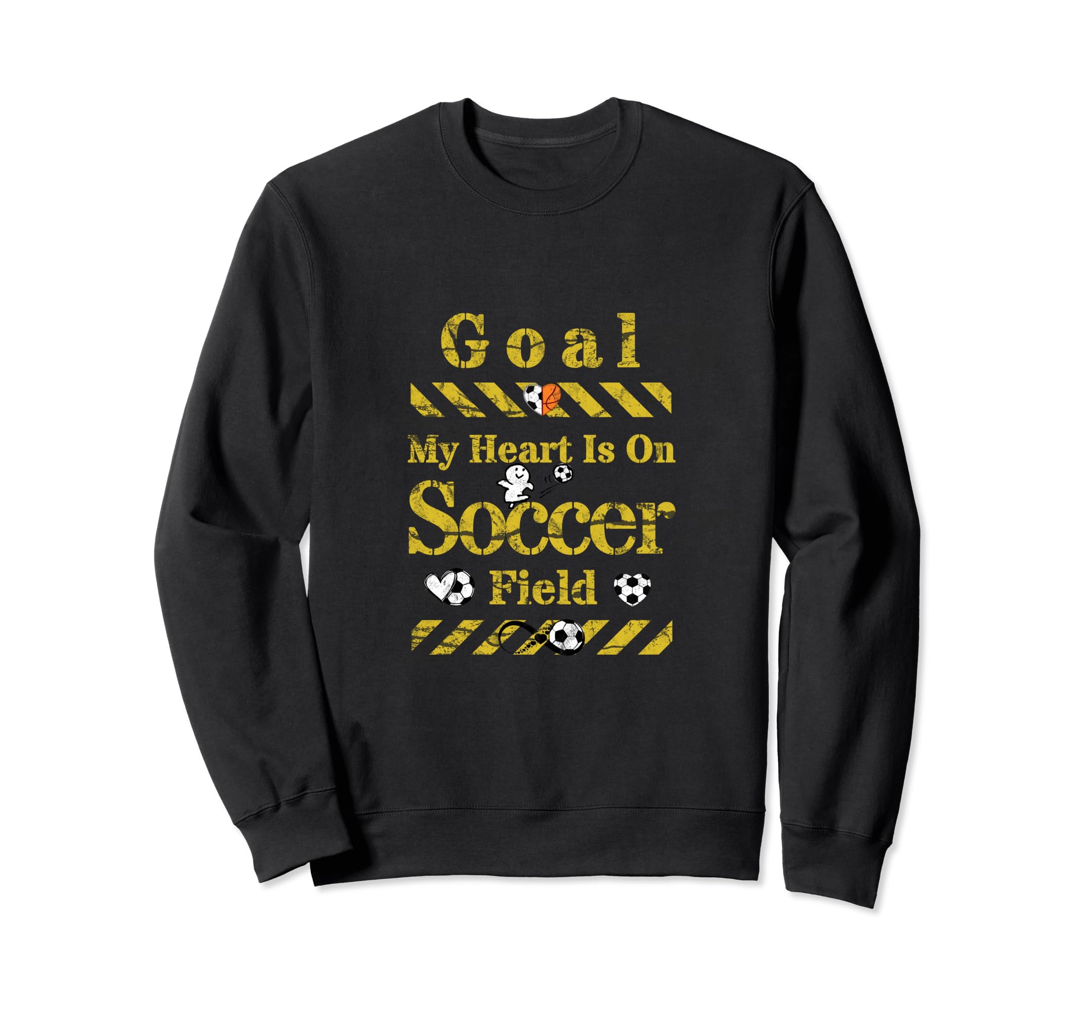 My Heart Is That Soccer Field I Love Sweatshirt - Custom Art Print Unisex - T-Shirt, Sweatshirt, Hoodie