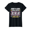 Just Who Loves Soccer Soccer T-Shirt - Aesthetic Graphic Unisex - T-Shirt, Sweatshirt, Hoodie