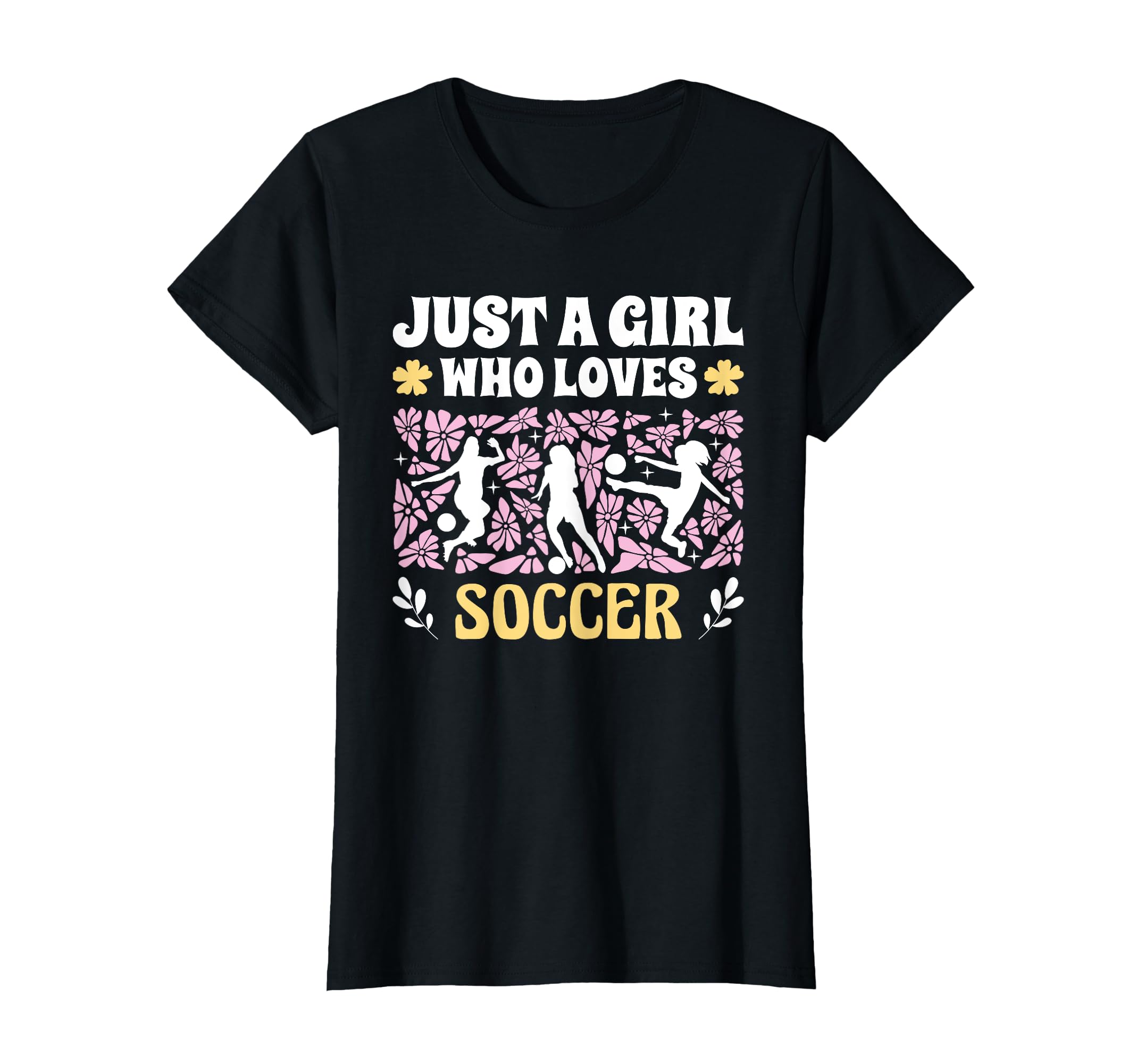 Just Who Loves Soccer Soccer T-Shirt - Aesthetic Graphic Unisex - T-Shirt, Sweatshirt, Hoodie