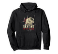 Vibrations Wheels Roller Skate Hoodie - Novelty Apparel Men Women - T-Shirt, Sweatshirt, Hoodie