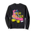High Roller Skating Roller Derby Sweatshirt - Custom Art Print for Adults - T-Shirt, Sweatshirt, Hoodie