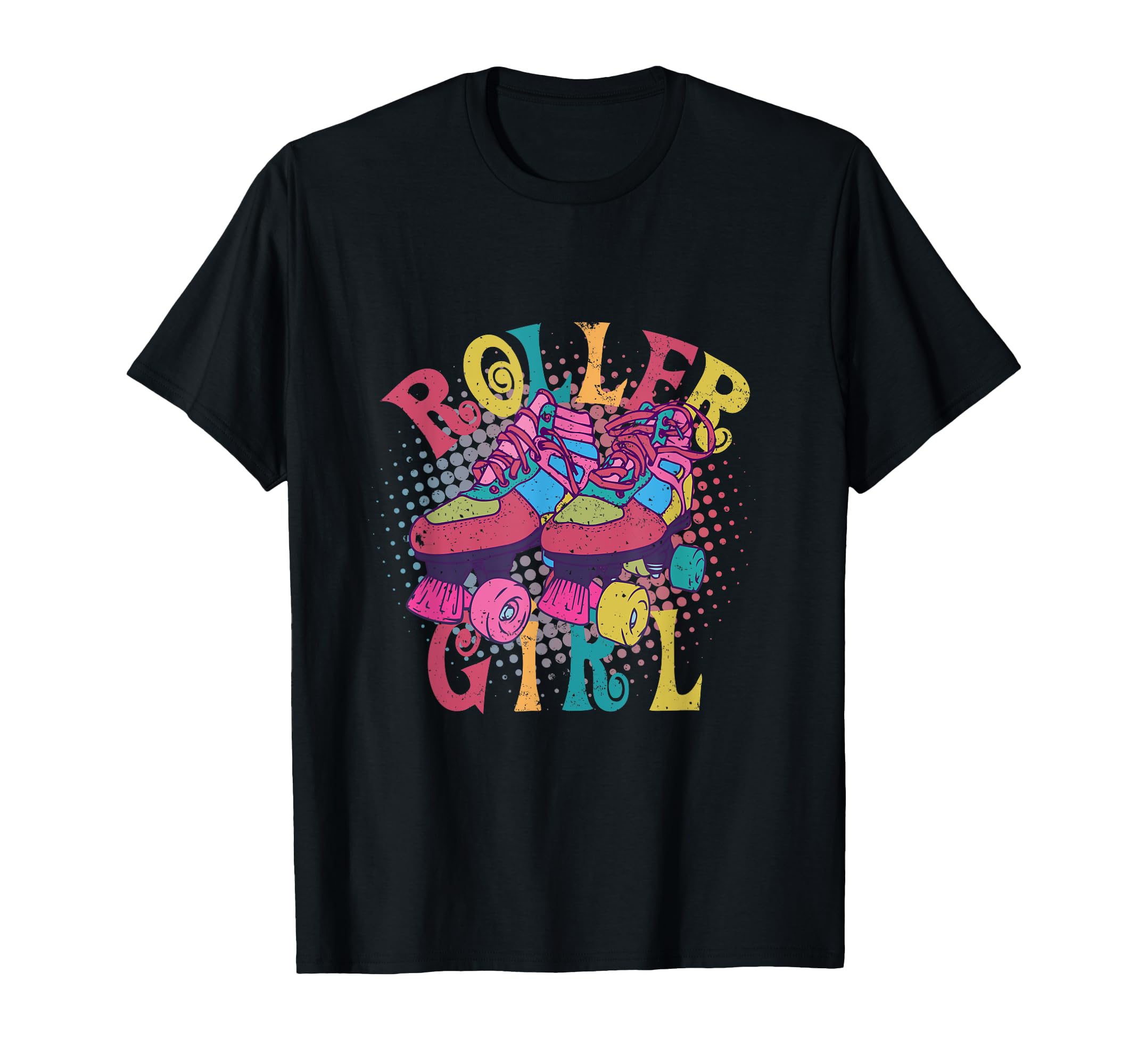 Roller Skate Skating 70S Gift T-Shirt - Minimalist Print Men Women - T-Shirt, Sweatshirt, Hoodie