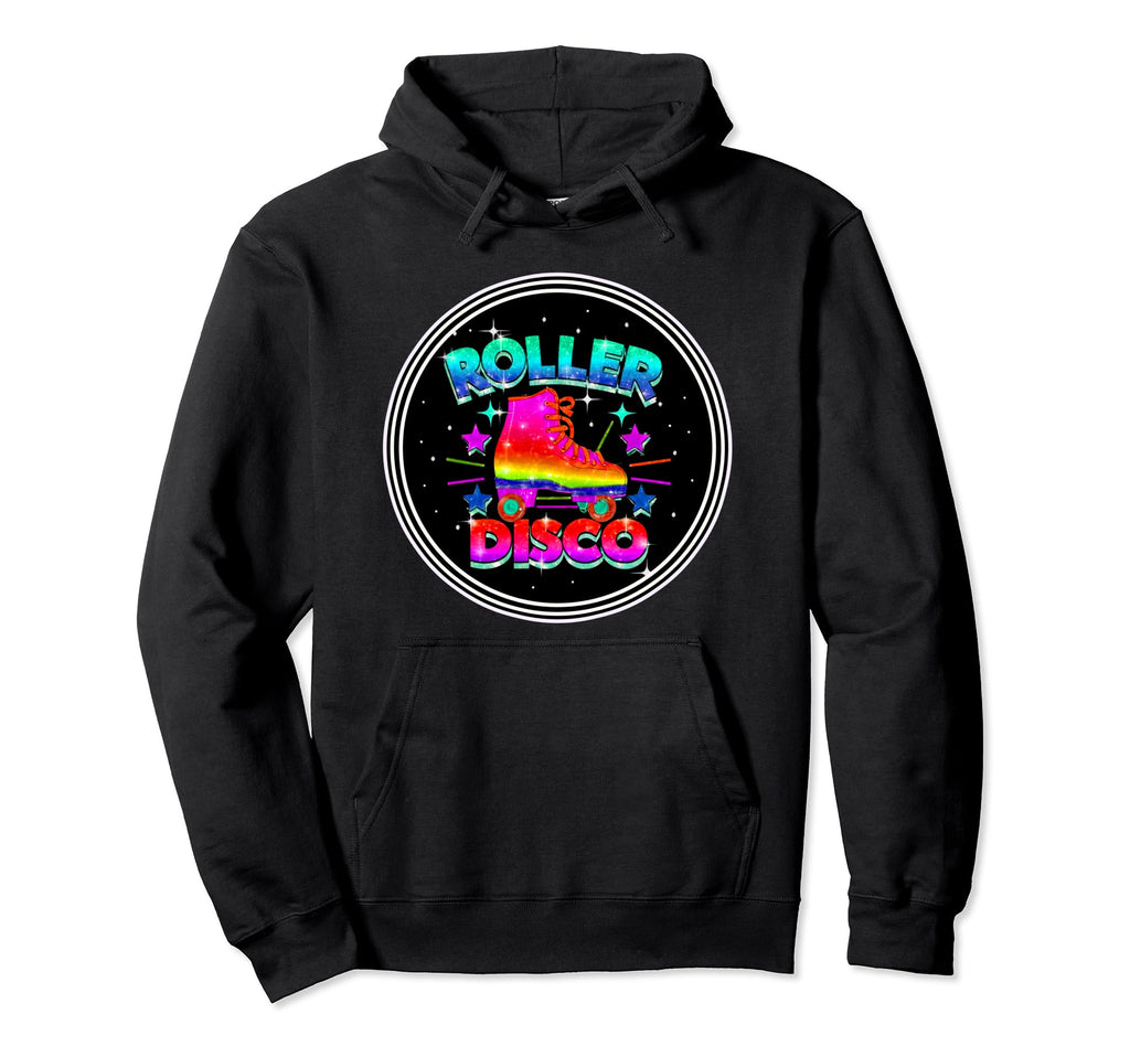 Roller Disco Fun Roller Skates Hoodie - Fun Novelty Design Men Women - T-Shirt, Sweatshirt, Hoodie