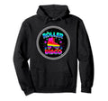 Roller Disco Fun Roller Skates Hoodie - Fun Novelty Design Men Women - T-Shirt, Sweatshirt, Hoodie
