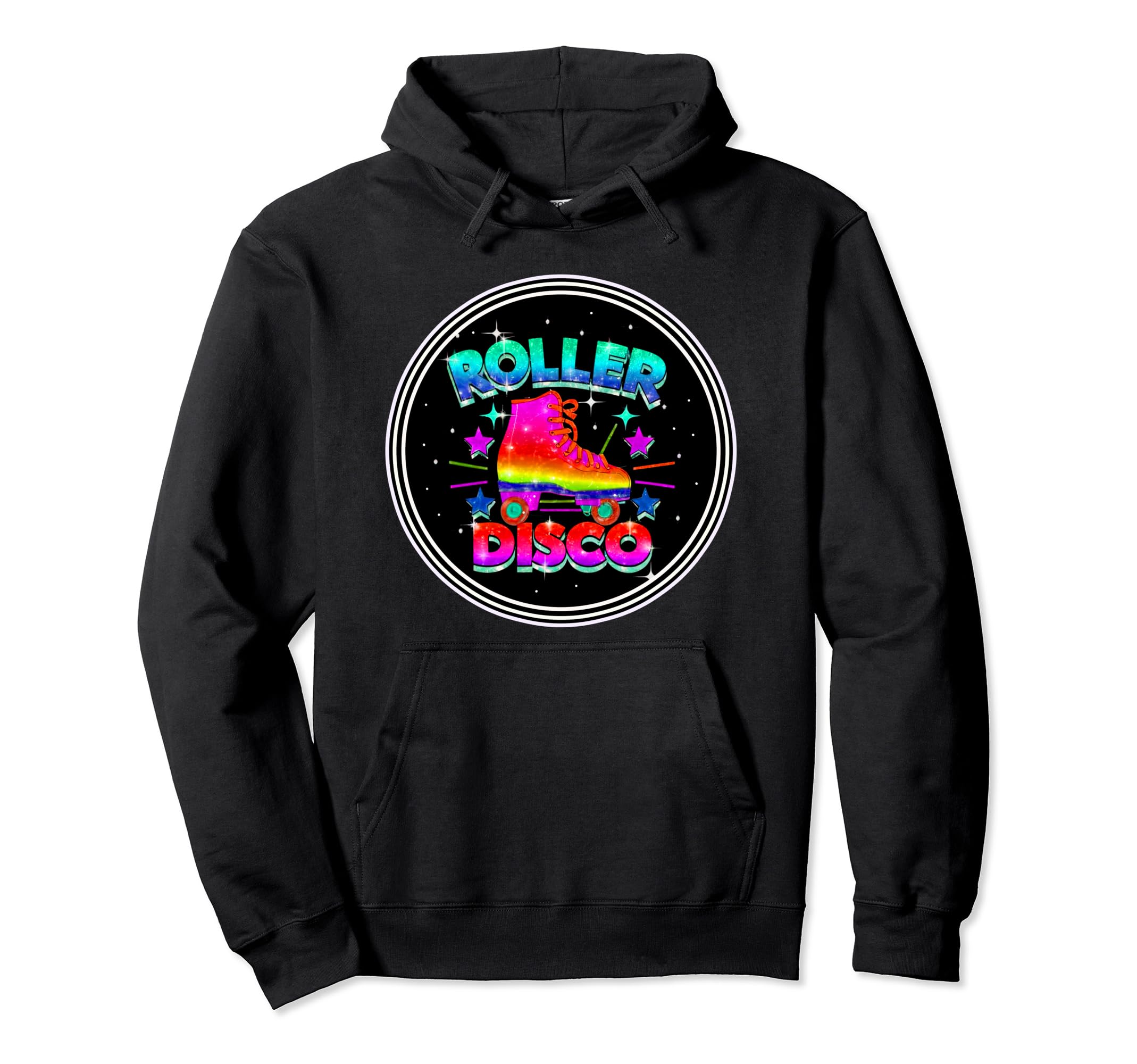 Roller Disco Fun Roller Skates Hoodie - Fun Novelty Design Men Women - T-Shirt, Sweatshirt, Hoodie