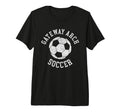 Gateway Arch Soccer Distressed 90S Tri T-Shirt - Unique Graphic Men Women - T-Shirt, Sweatshirt, Hoodie
