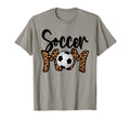Soccer Mom Leopard Soccer Mama T-Shirt - Streetwear Style for Adults - T-Shirt, Sweatshirt, Hoodie
