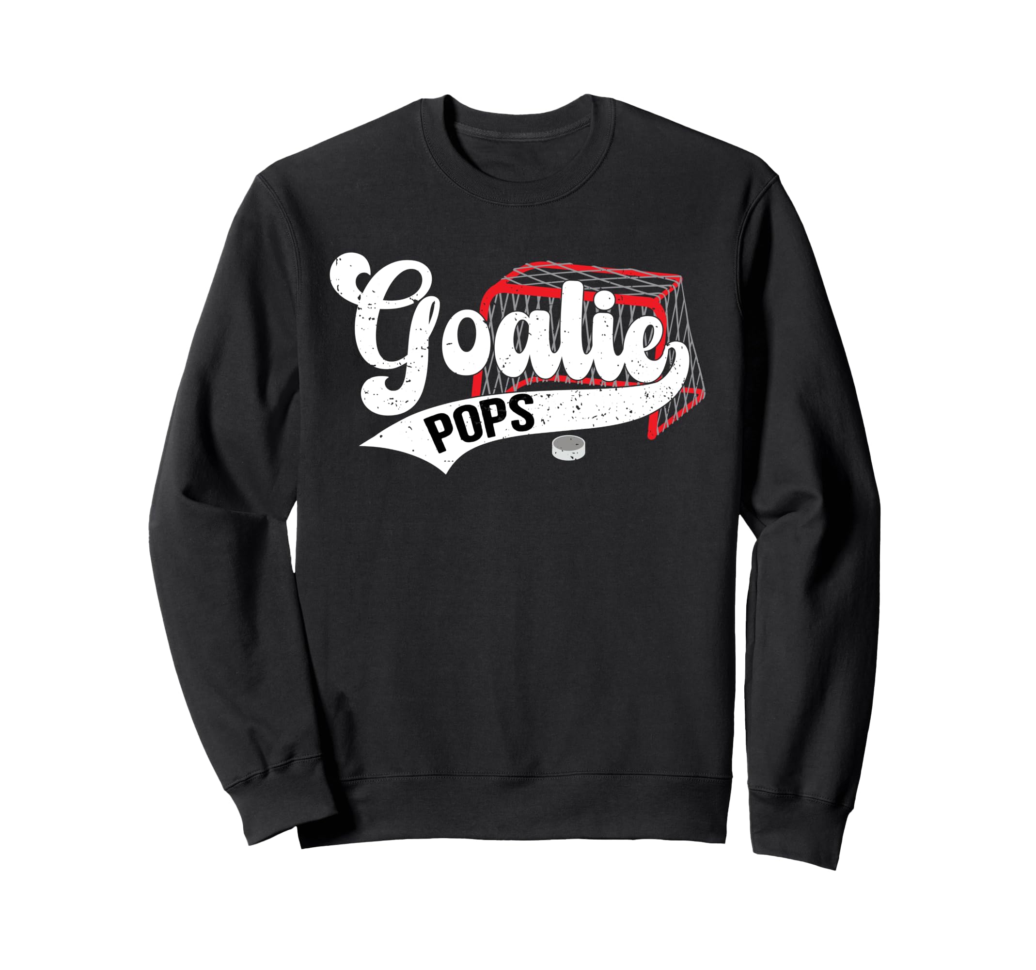 Ice Hockey Goalie Pops Ice Hockey Sweatshirt - Trendy Graphic Men Women - T-Shirt, Sweatshirt, Hoodie