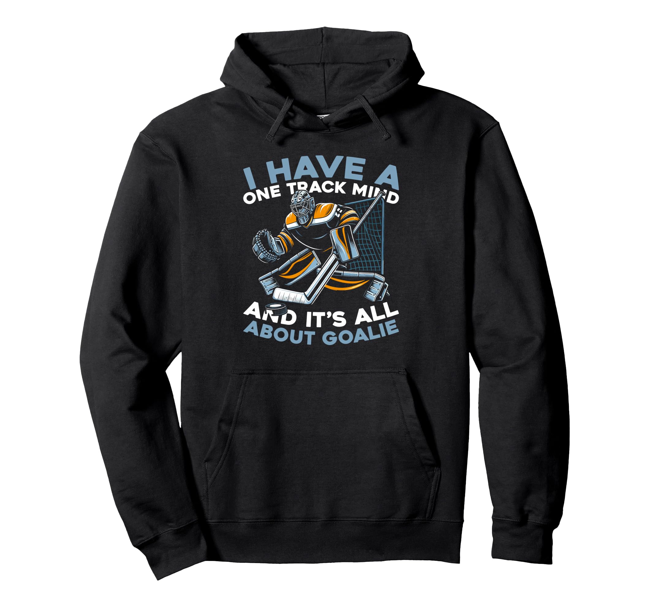 Hockey Goalkeeper Ice Hockey Goalie Hoodie - Aesthetic Graphic Unisex - T-Shirt, Sweatshirt, Hoodie