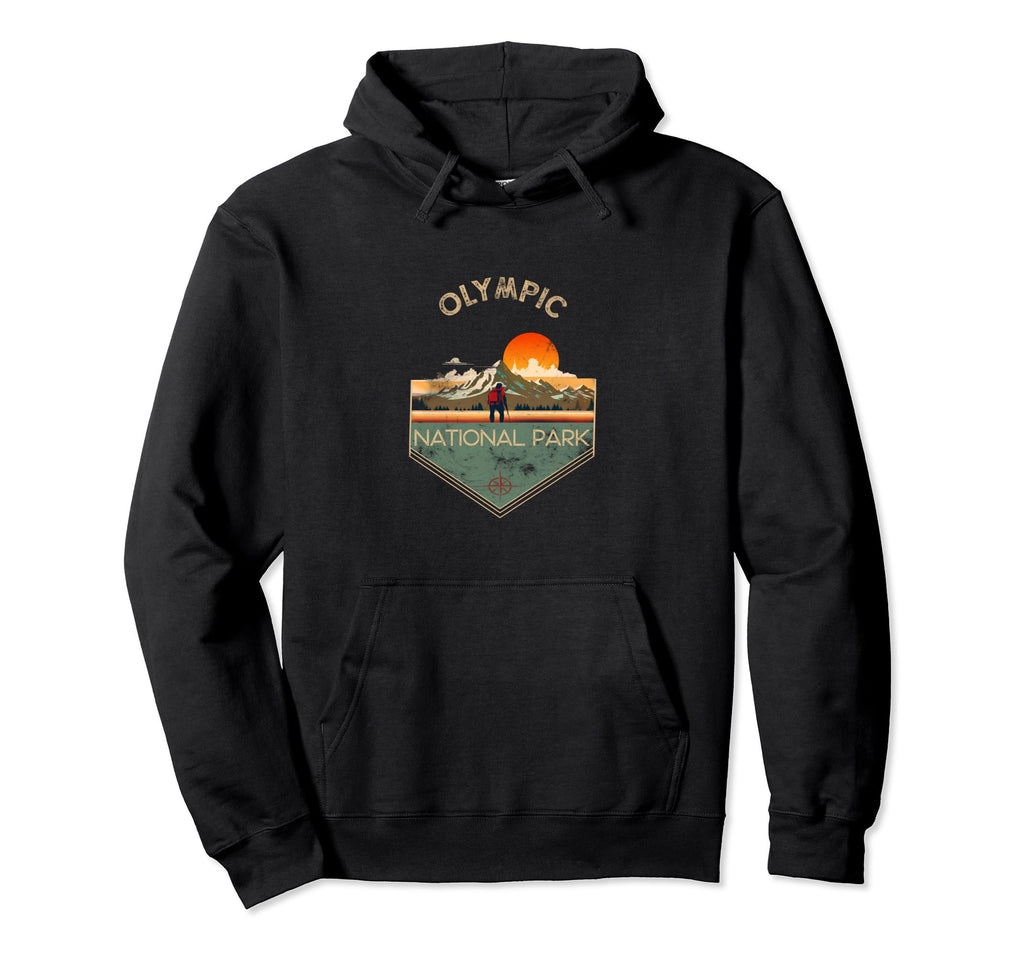 Olympic National Park Hiking Hoodie - Casual Everyday Wear for Adults - T-Shirt, Sweatshirt, Hoodie