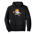 Tiger Soccer Player Kicking Ball Hoodie - Aesthetic Graphic Unisex - T-Shirt, Sweatshirt, Hoodie