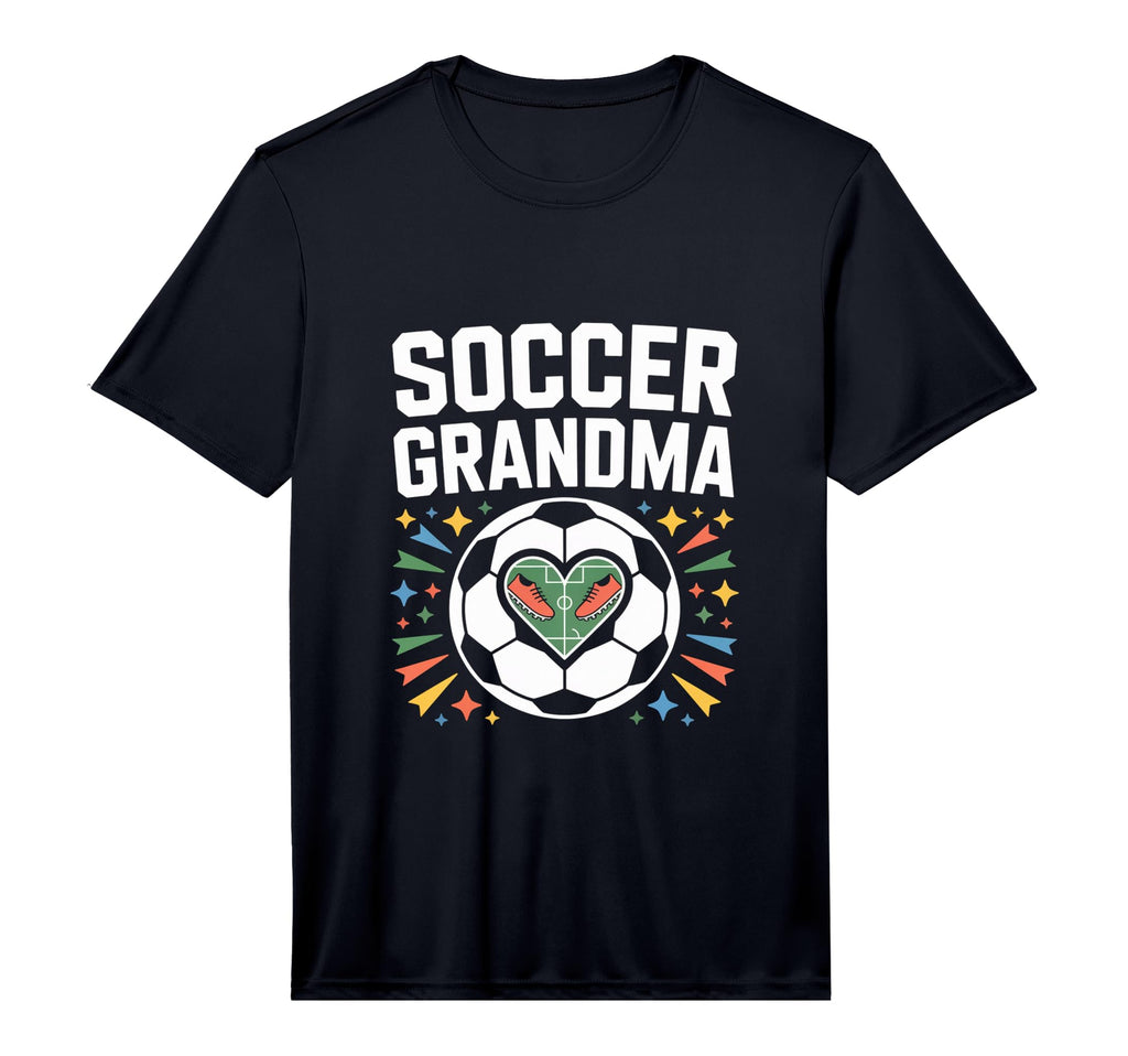 Mens Soccer Grandma Heart Field Cleats T-Shirt - Unique Graphic Unisex - T-Shirt, Sweatshirt, Hoodie